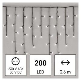 LED Krápníky - studená bílá 3,6 x 0,65 m IP44 EMOS - D4CC01