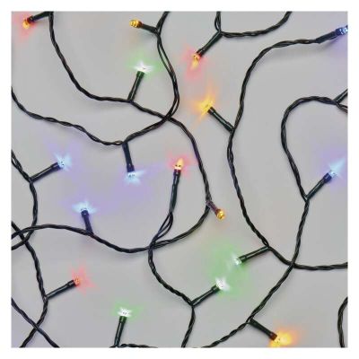 LED vánoční řetěz, 8m, multicolor, časovač EMOS - ZY0812T